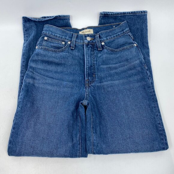 Madewell Perfect Vintage High-Rise Straight Leg Jeans | Women’s Size 26 - Picture 6 of 10